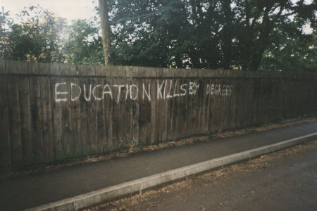 [Graffiti, Retreat Lane, 1993]